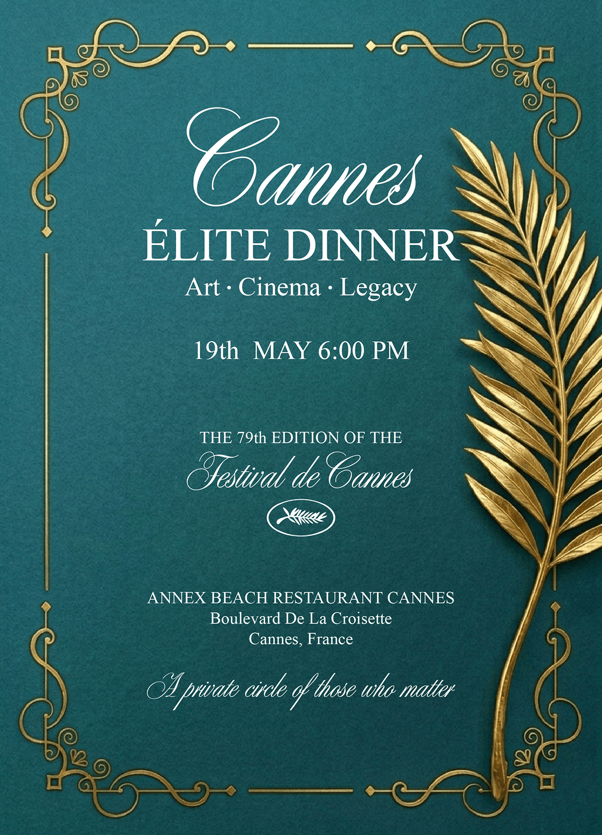 Cannes Dinner