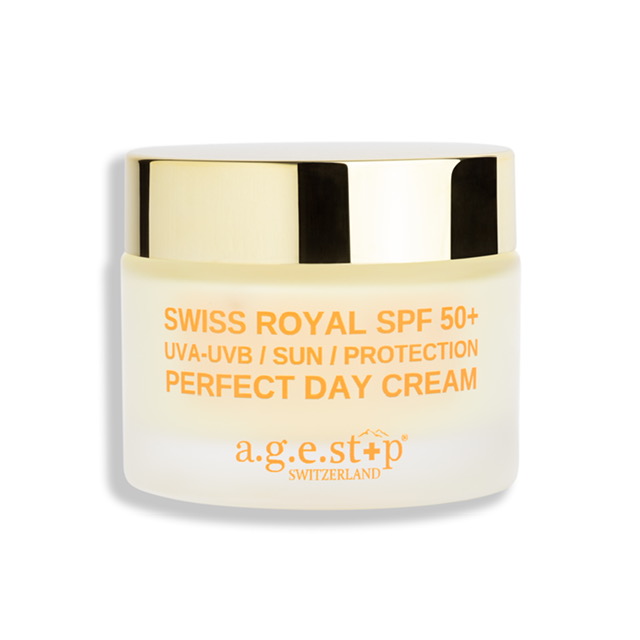 SWISS ROYAL SPF 50+ PERFECT DAY CREAM 50 ml / Денний крем з фактором захисту 50+