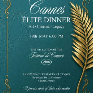 CANNES ÉLITE DINNER - Early booking